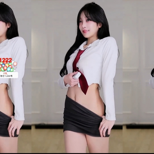 은꼴 스쿨룩 오피스룩 BJㅌ니 댄스 리액션컷