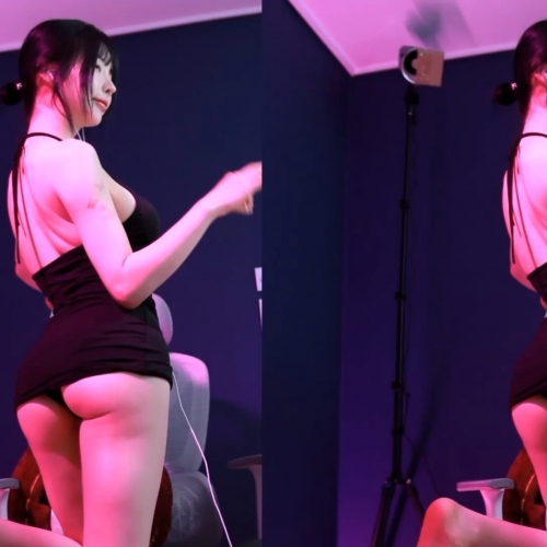 꽉 끼는 짧은 One Piece BJ김ㅇㅇ Big Ass Erotic