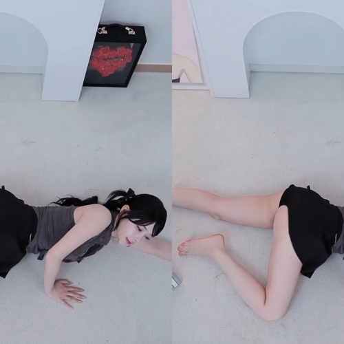짧은 Skirt 방바닥 트월킹 BJㅂㅁ송 Reaction컷
