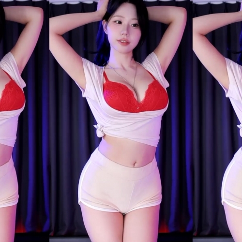 돌핀팬츠가 꼴리는 엉벅지 몸매 BJㅎㅇ파